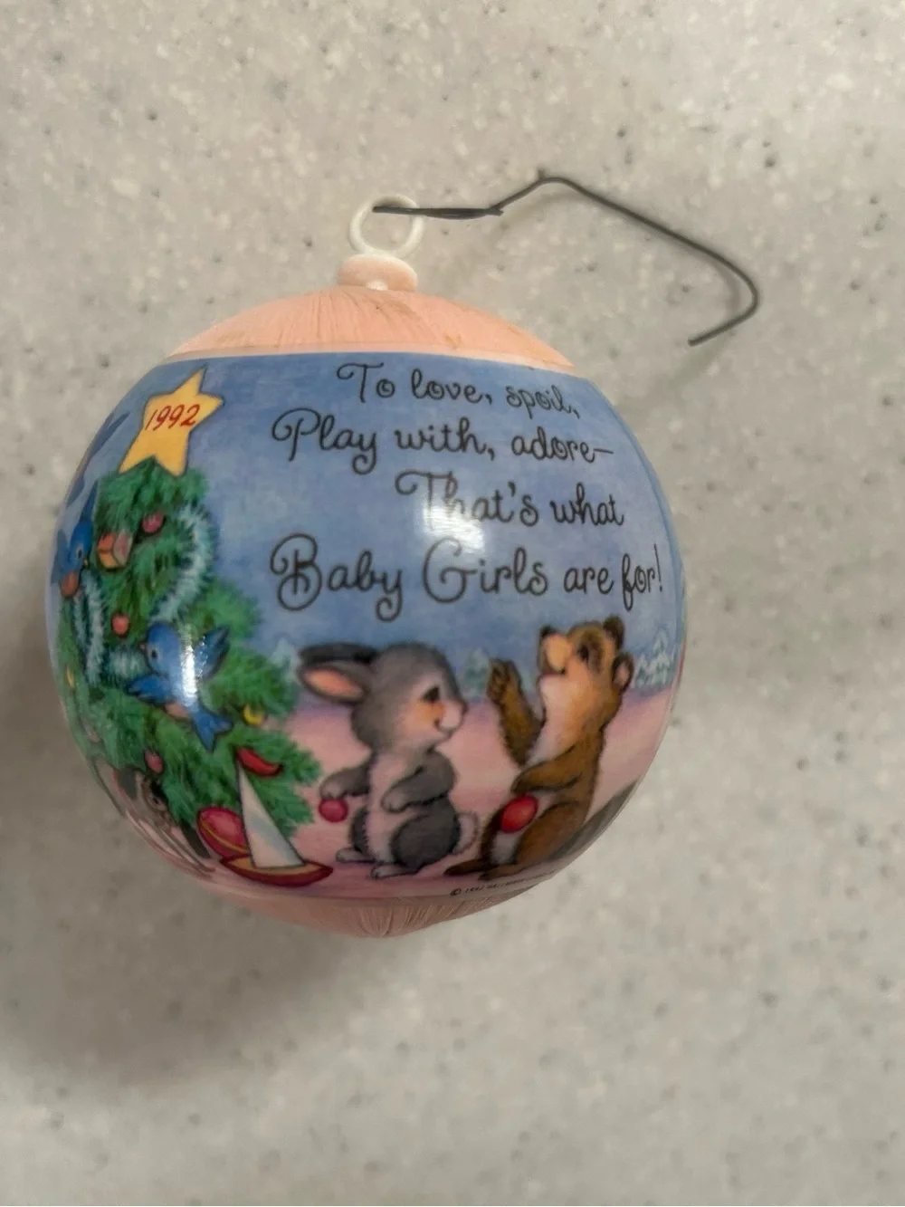 Vintage Hallmark Baby’s First Christmas & 2nd 3rd 4th 5th Christmas Ornament